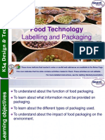 Labelling and Packaging