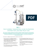 Bionet Engineering - m1 - Benchtop - Tangential-Flow-Filtration - System