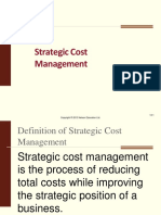 Strategic Cost MGT