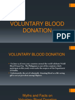 Voluntary Blood Donation