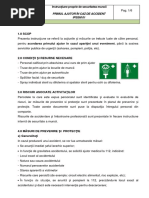 IPSSM 01 - Primul ajutor in caz de accidentare