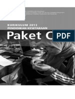 Kurikulum K 13 Kesetaraan Paket