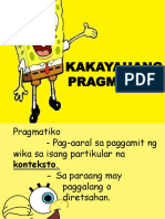 Kakayahang Pragmatiko