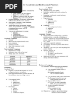 English For Academic and Professional Purposes