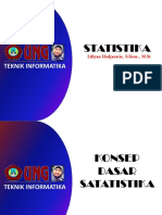 Statistika - Pert 1 - Konsep Dasar Statistika