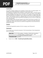 1KEK Transferring Payables - Receivables To PCA