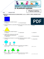 Soal Matematika Kelas 2 SD Bab 6 Bangun Datar Dan Kunci Jawaban (WWW - Bimbel