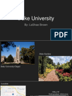 Duke University Presentation
