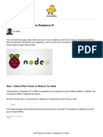 Install Nodejs and NPM On Raspberry Pi