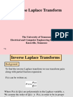 Inverse Laplace Transforms (1)