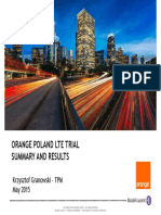 KTS OrangePL LTE Trial Summary 20150521 PDF