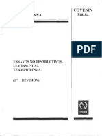 COVENIN-318-84-Ensayos No Destructivos Ultrasonido Terminologia.pdf