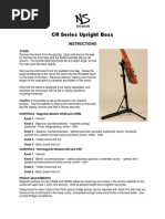 NS Design CR Series Double Bass Owners Manual