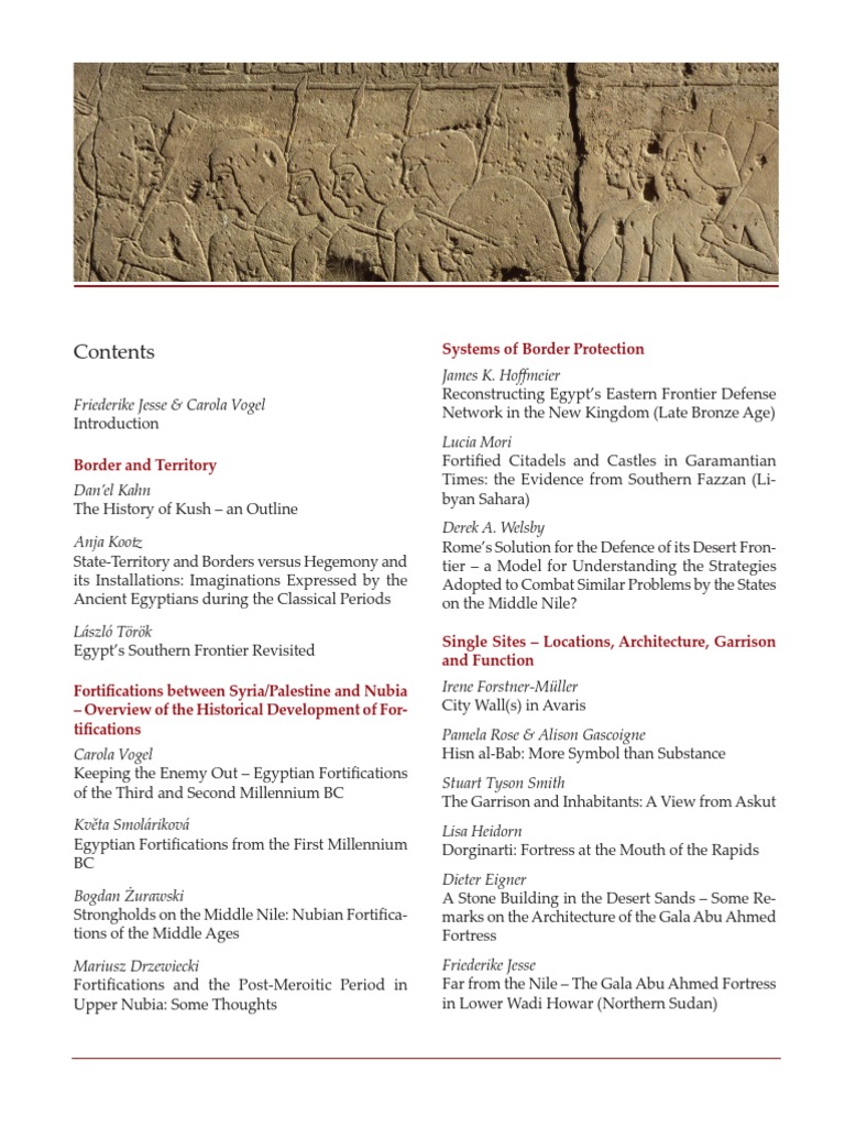 Ancient Border Defense Systems Overview | PDF | Fortification