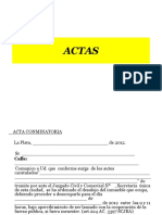 ACTAS