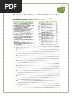 func.lingua - coord. e subord.-exerc.