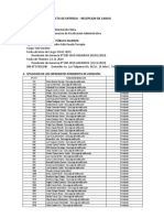 Entrega de Cargo Sgfa 2019-1