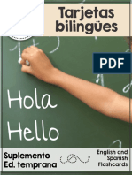 Tarjetas Bilingues Números y Colores