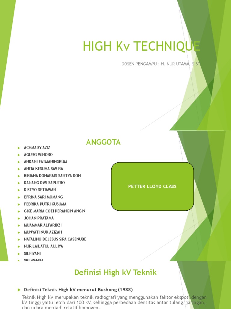 High KV PDF