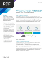 VMW Vrealize Automation 8.0 Datasheet