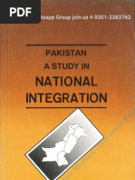 Å Pakistan - A Study in National Integration PDF