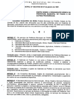 Lei 002 Legislação Básica Itaara