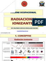 Radiaciones ionizantes: conceptos, efectos biológicos y manifestaciones clínicas