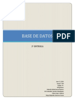 Entregable Base de Datos.