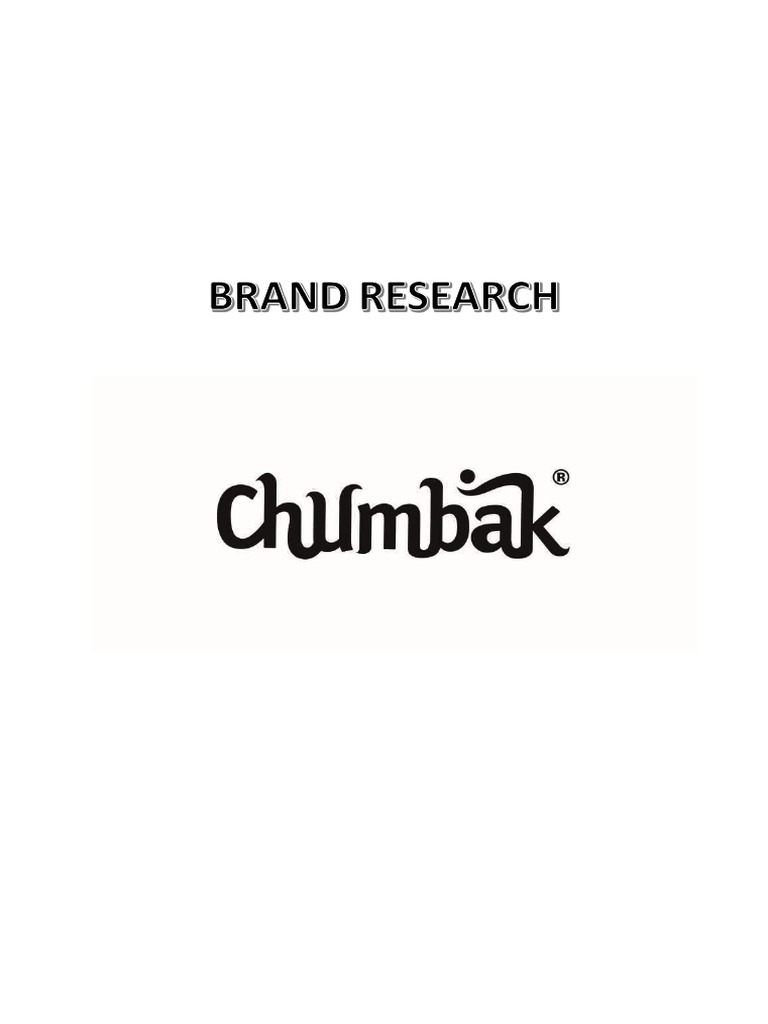 Chumbak PDF Brand Communication