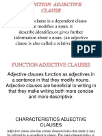 Definition Adjective Clause