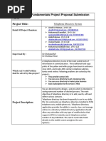 Programming Fundamentals Project Proposal Submission Form