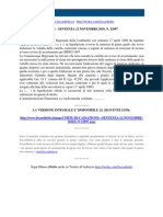 Fisco e Diritto - Corte Di Cassazione N 22997 2010