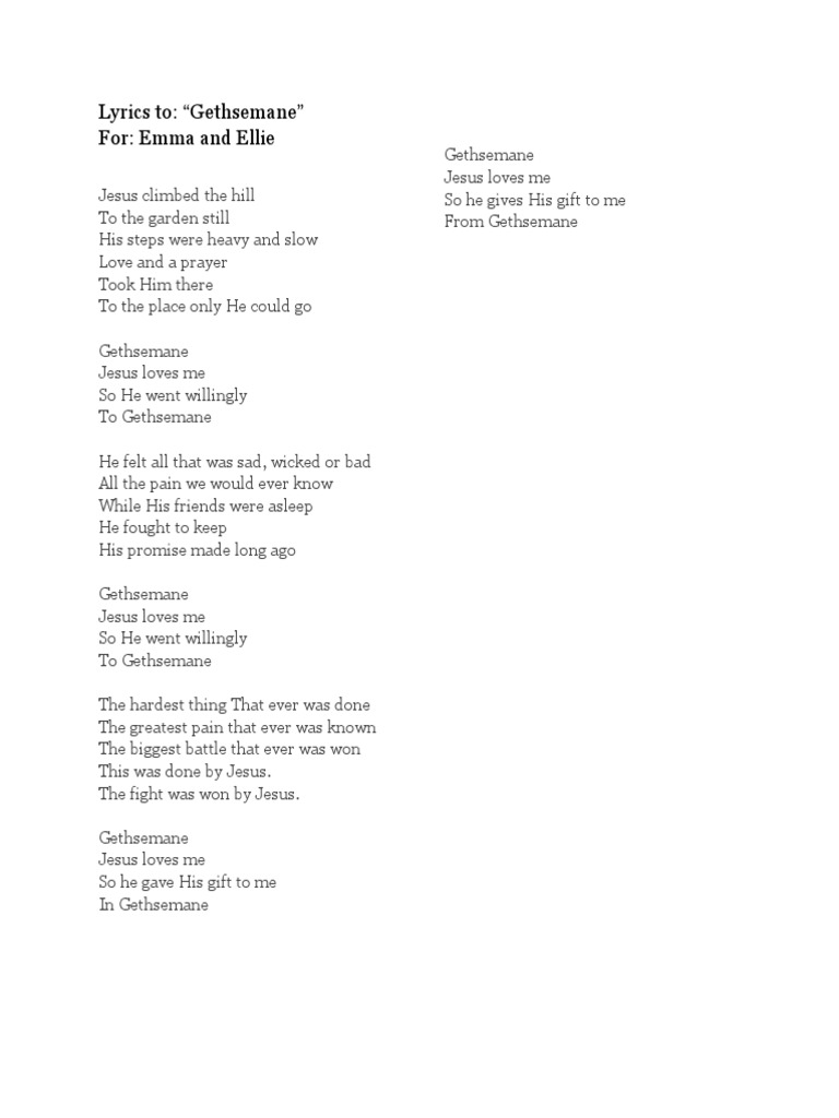lyrics-pdf