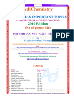 CSIR UGC NET GATE SET Important