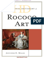 Historical Dictionary of Rococo Art PDF