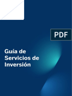 Guia de servicios de inversión