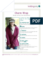 Knit Charm Wrap