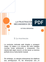 La Frustración y Los Mecanismos de Defensa PDF