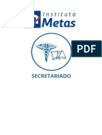 SECRETARIADO Instituto Metas PDF