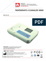 Manual ECG-300G ESPAÑOL PDF