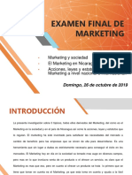 EXAMEN FINAL DE MARKETING