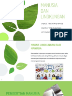 ISBD8 - Manusia Dan Lingkungan