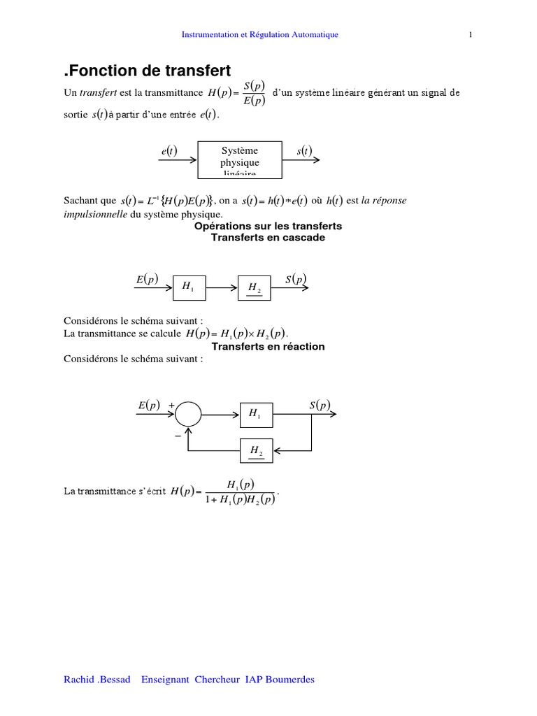 Cours | PDF | Automatisation | Mécanique