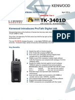 Kenwood TK-3401D dPMR446 - Informatie