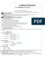 P Block Elements MHT CET Synopsis PDF