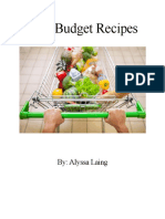 Low Budget Recipes