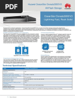 Huawei OceanStor Dorado3000 V3 All-Flash Storage System Data Sheet