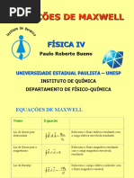 Aula Equações de Maxwell