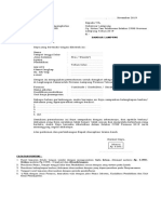 Contoh Surat Lamaran Formasi CPNS Tahun 2019 PDF