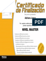 Certificado WIX - ES - MASTER